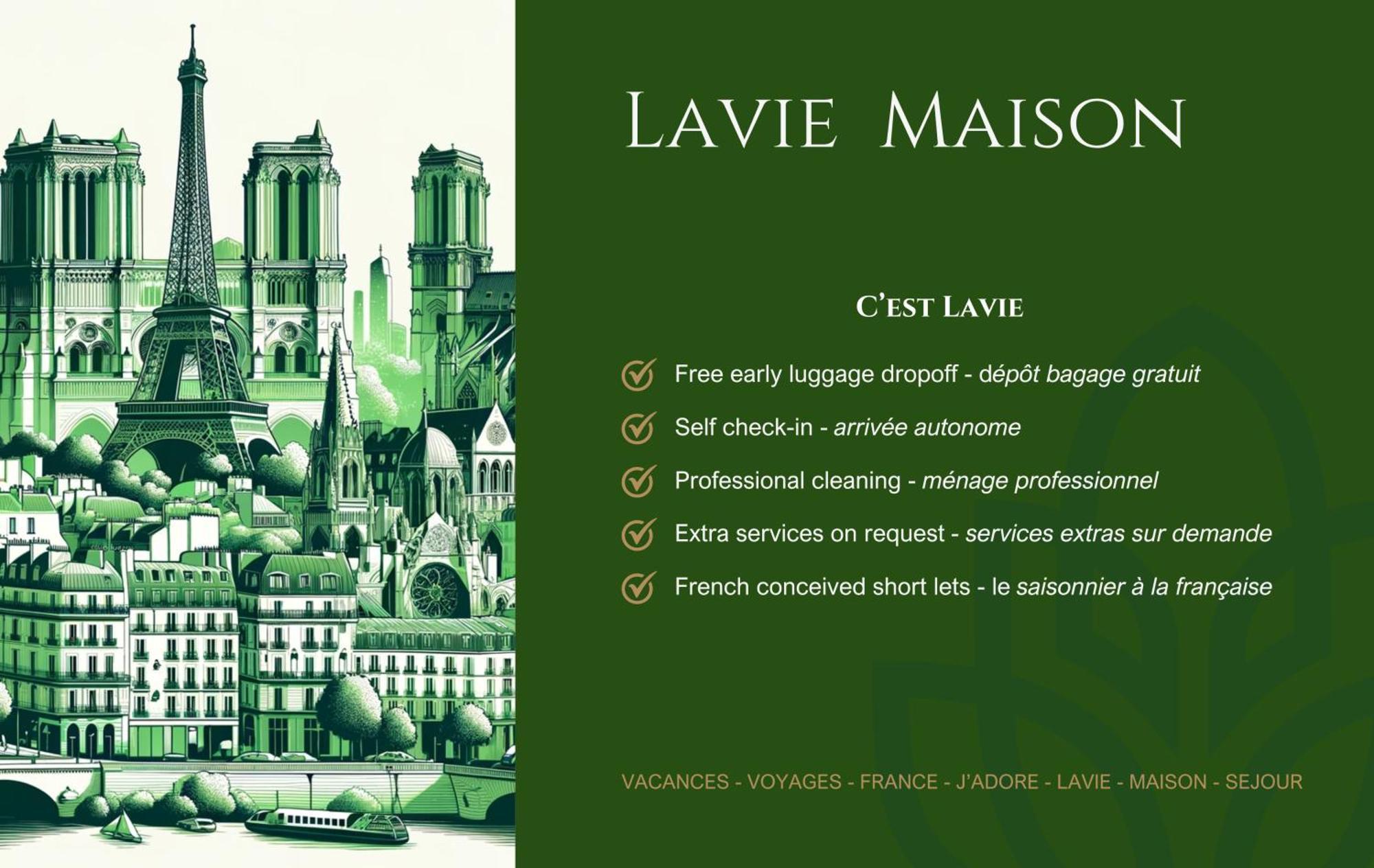 Lavie Maison Balneo Garden Flat Bordeaux Exterior photo